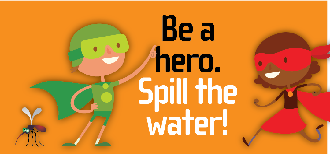 Spill the Water Super Hero Kids