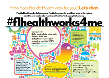 How does Florida Health Work for You? Let's chat. #flhealthworks4me