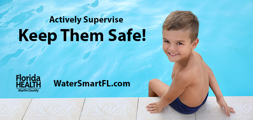 Image of a child in the pool. WaterSmartFL.com