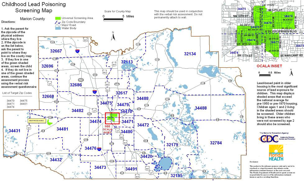 How do you find a map of Florida ZIP codes?