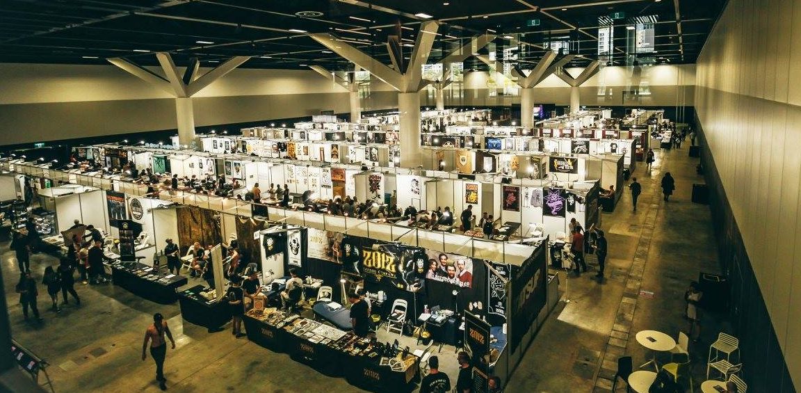 Photo of a Tattoo Convention