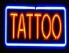 tattoo parlor neon sign