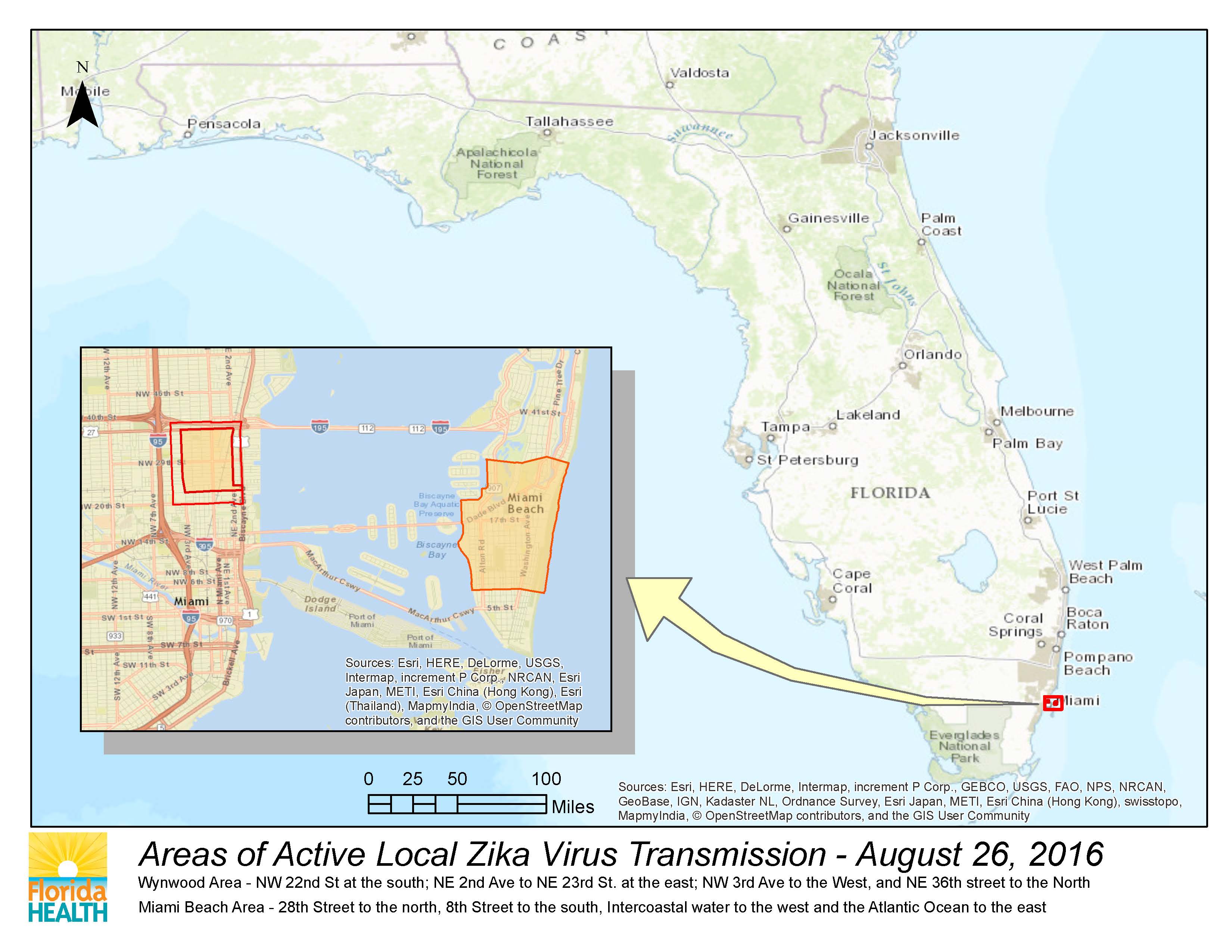 Zika State Map