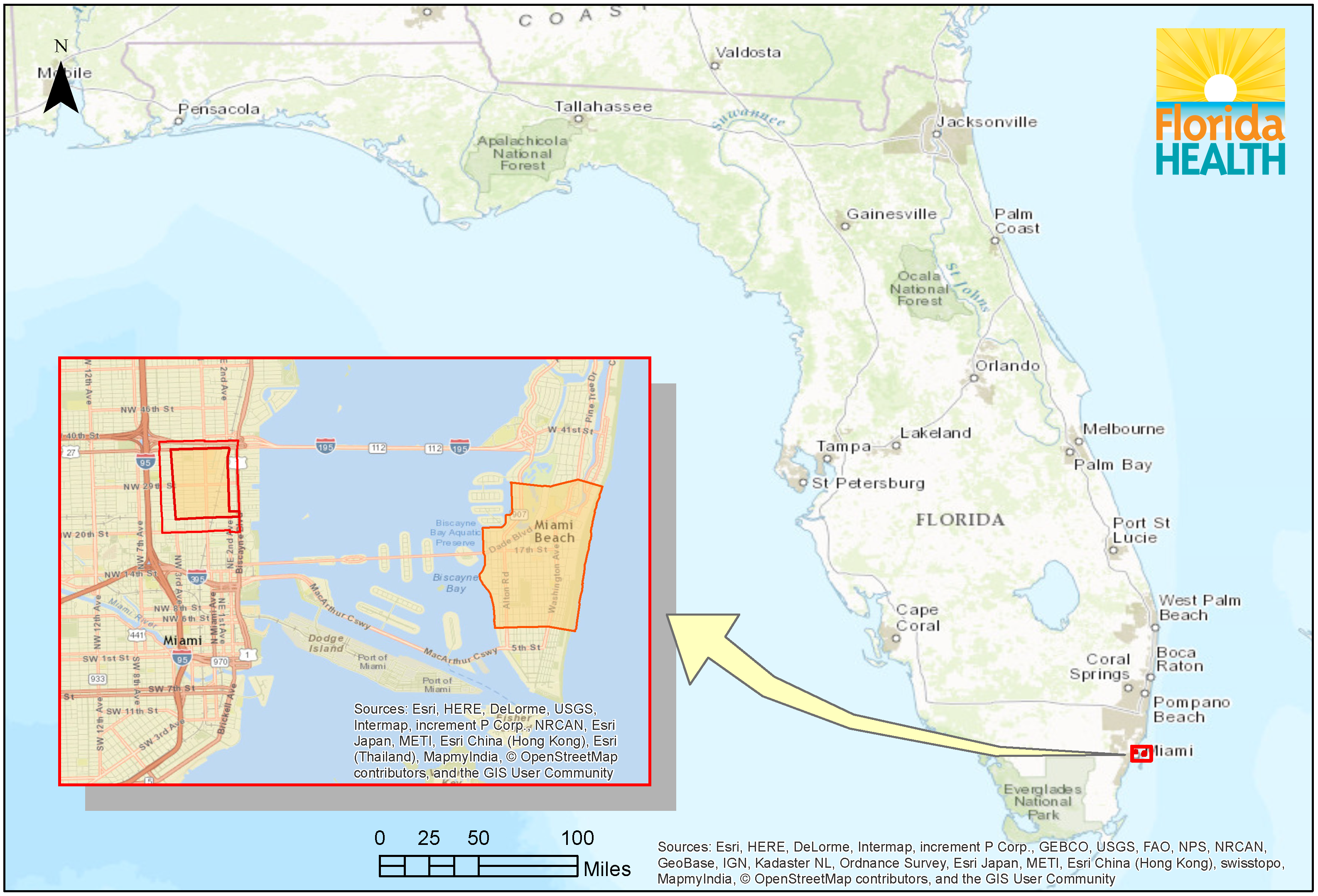 Local Zika Map