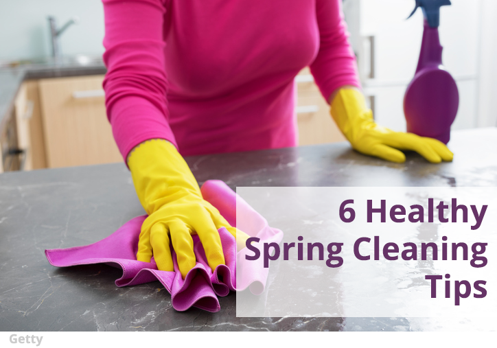 Healthy Spring Cleaning Tips