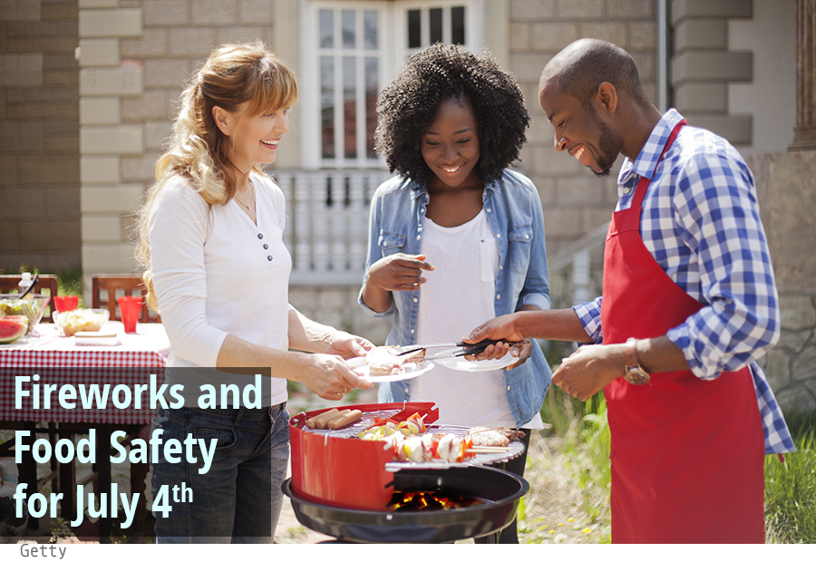 Fireworks & Food Safety for July 4th