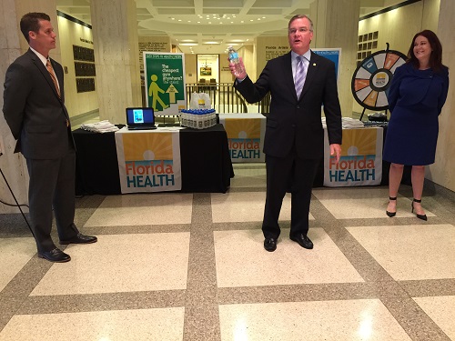 Dr. Armstrong at event at Florida Capitol