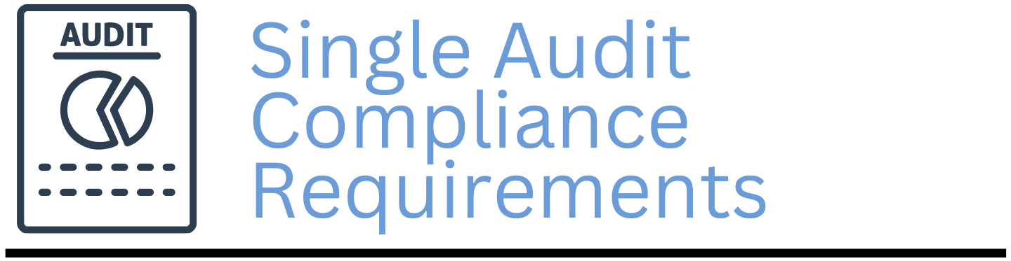 Single Audit Compliance Requirements button, this link opens in a new window