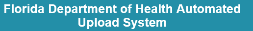 Florida Department of Health RFA Automated System
