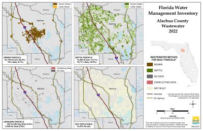 Wastewater Breakdown Map