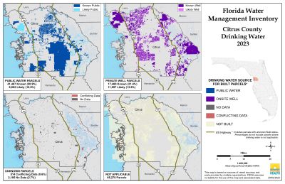 Drinking Water Breakdown Map