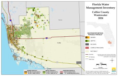 Wastewater $County Single Map