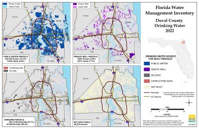 Drinking Water Breakdown Map