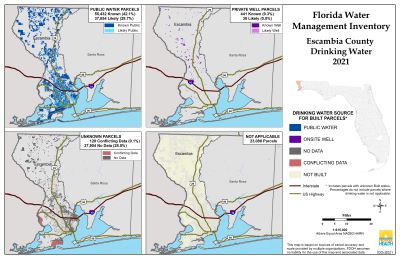 Drinking Water Breakdown Map