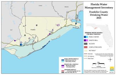 Drinking Water $County Single Map