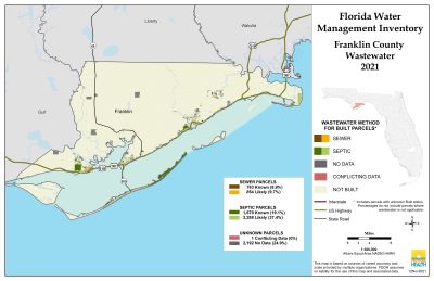 Wastewater $County Single Map