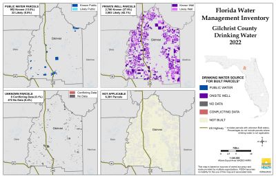 Drinking Water Breakdown Map