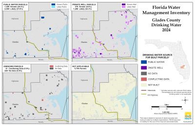 Drinking Water Breakdown Map