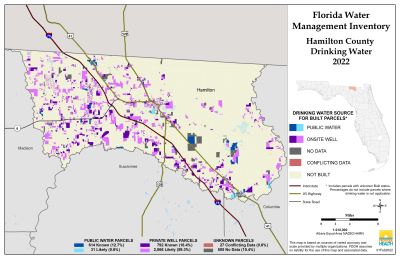 Drinking Water Breakdown Map