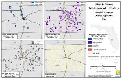 Drinking Water Breakdown Map