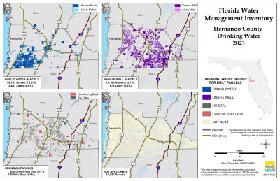 Drinking Water Breakdown Map