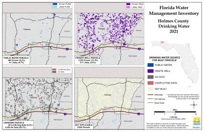 Drinking Water Breakdown Map