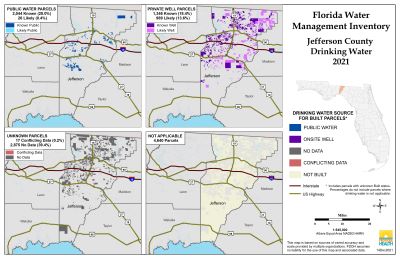 Drinking Water Breakdown Map