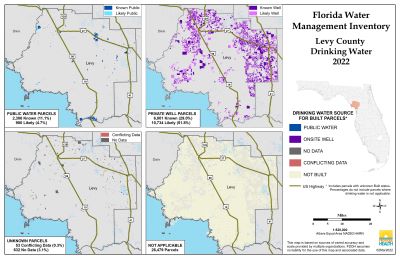 Drinking Water Breakdown Map