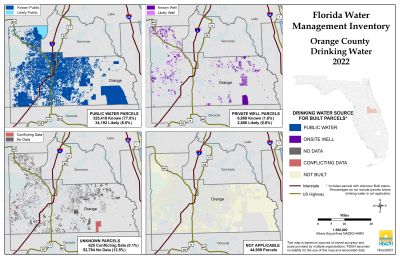 Drinking Water Breakdown Map