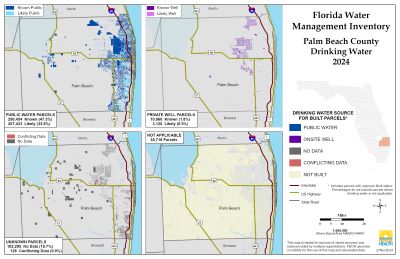 Drinking Water Breakdown Map