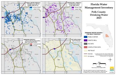 Drinking Water Breakdown Map