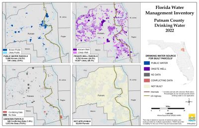 Drinking Water Breakdown Map