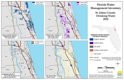 Drinking Water Breakdown Map