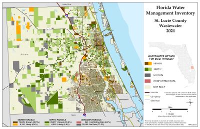 Wastewater $County Single Map