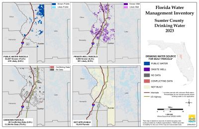 Drinking Water Breakdown Map