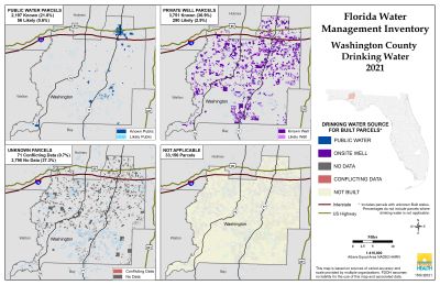 Drinking Water Breakdown Map