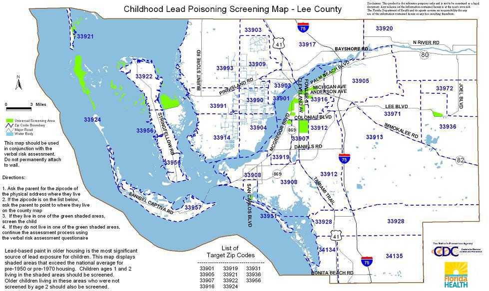 County Screening Maps | Florida Department of Health