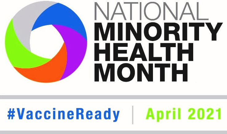 National Minority Health Month logo