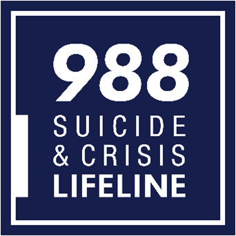 Dial 988 for suicide prevention.