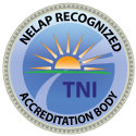 Image of NELAP logo: National Environmental Laboratory Accreditation Program, Recognized Accreditation Body