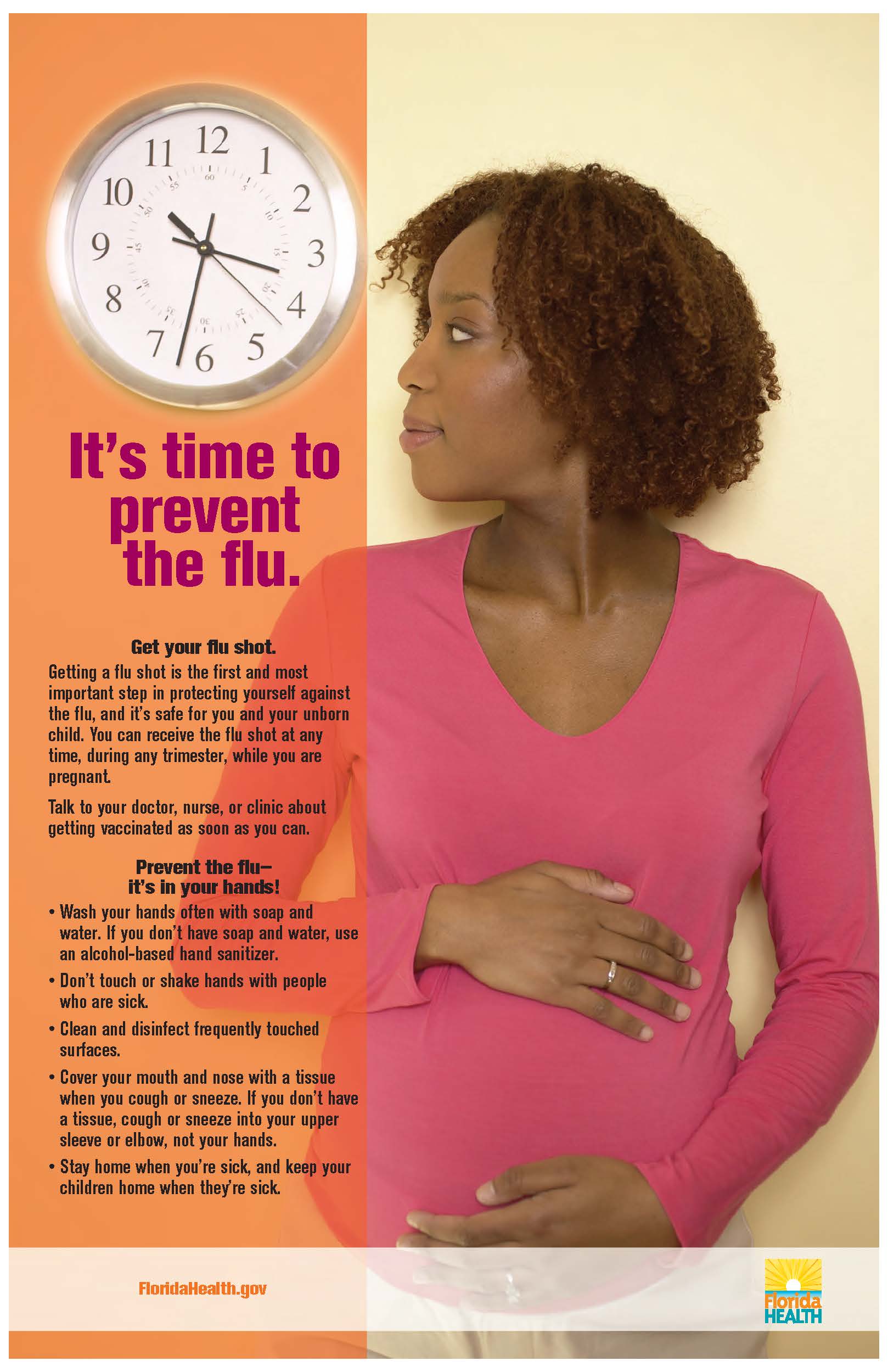 preventing the flu during pregnancy fact sheet