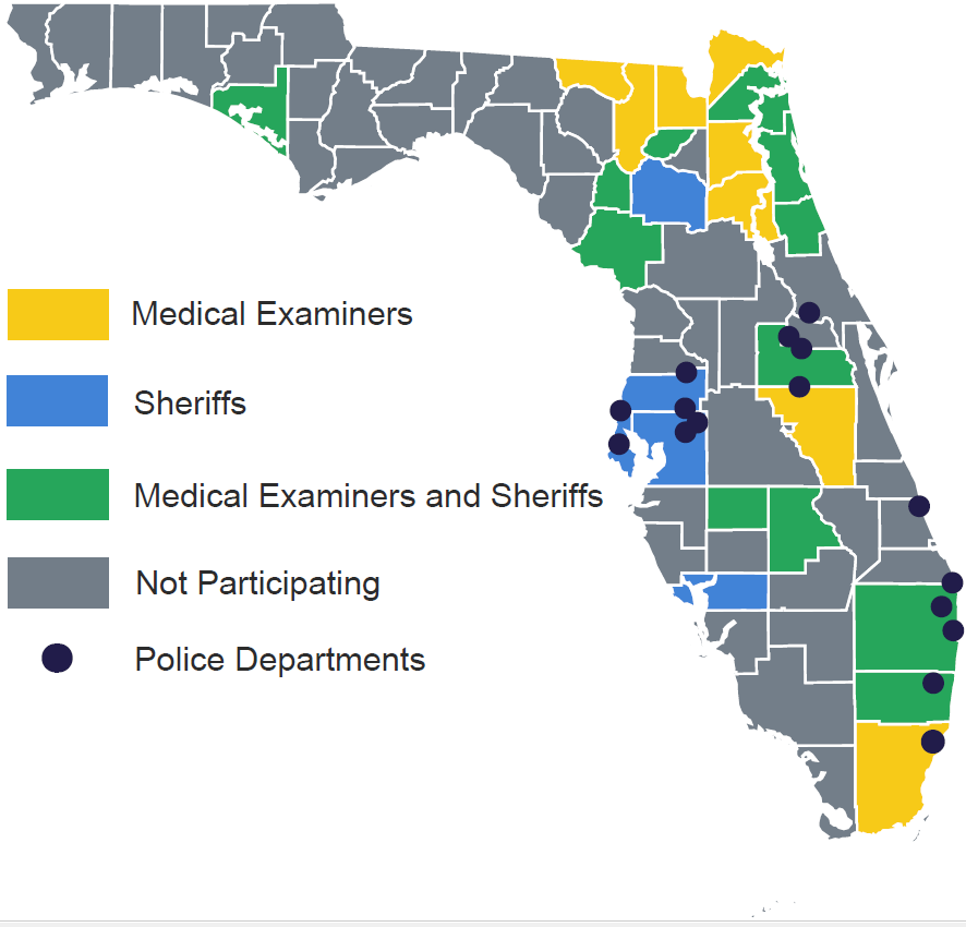 Current Law Enforcement and Medical Examiner Participation