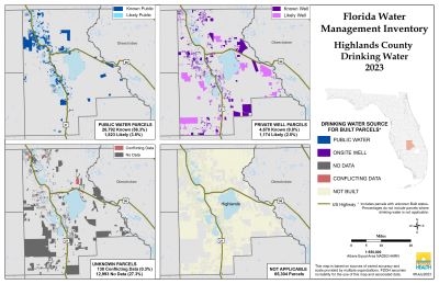 Drinking Water Breakdown Map