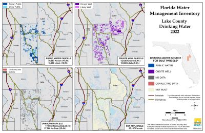 Drinking Water Breakdown Map