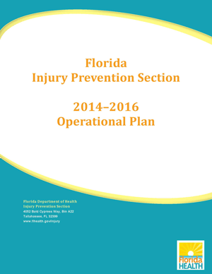 2014-2016 Injury Prevention Operational Plan cover image