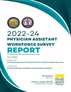 2022-24 Physician Assistant Workforce Survey Report cover image