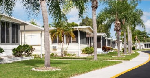 photo of mobile homes