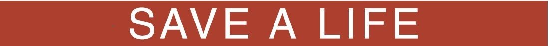 Save a Life banner
