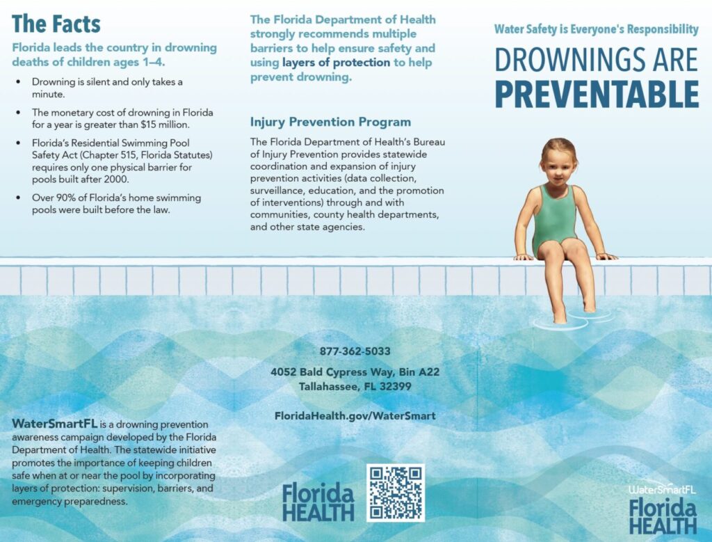 Drownings are Preventable brochure