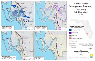 Drinking Water Breakdown Map